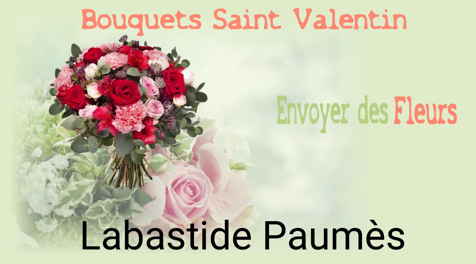 Roses de Saint-Valentin livrées à Labastide-Paumès